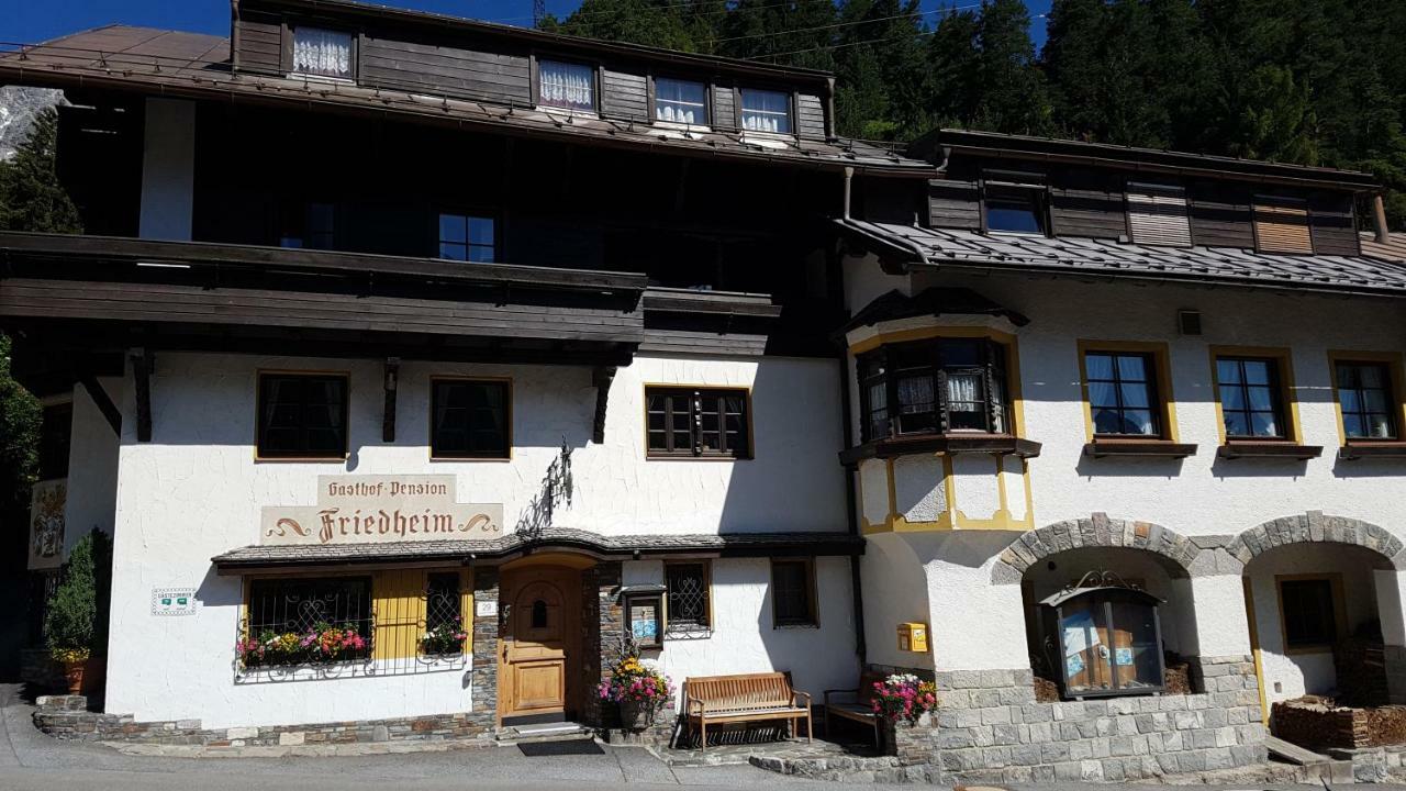 Hotel Garni Friedheim サンクト・アントン・アム・アールベルク エクステリア 写真